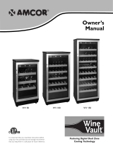 Amcor Wine Vault WV 100 Manual de usuario