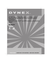 Dynex CRT Television DX-R27TV Manual de usuario