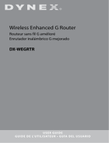 Dynex Network Router DX-WEGRTR Manual de usuario