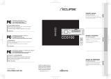 Eclipse - Fujitsu Ten Car Stereo System CD3100 Manual de usuario