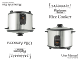 Continental Electric Rice Cooker CP43378 Manual de usuario
