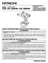 Hitachi DS18DMR Manual de usuario