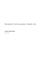 Huawei Cell Phone M860 Manual de usuario