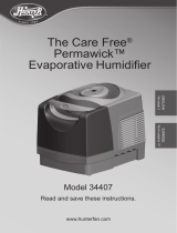 Hunter Fan Humidifier 34407 Manual de usuario