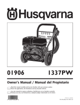 Husqvarna Pressure Washer 1337PW Manual de usuario