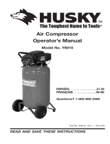 Husky Air Compressor D28752 Manual de usuario