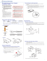 Extron electronic PS 1508 Manual de usuario
