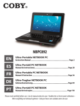 COBY electronic NBPC1022 Manual de usuario