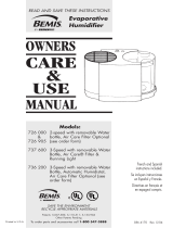 Essick Humidifier 726 000 2-speed Manual de usuario