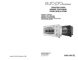 Euro-Pro Double Oven TO140 Manual de usuario