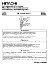 Hitachi N 3804AB3(S) Manual de usuario