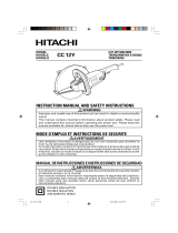 Hitachi Welder CC 12Y Manual de usuario
