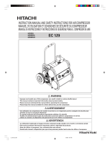 Hitachi Air Compressor EC 129 Manual de usuario