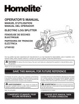 Homelite Log Splitter UT49102 Manual de usuario