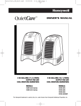 Honeywell QuietCare HCM-640BW Manual de usuario
