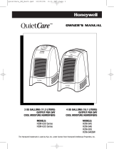 Honeywell HCM-635 - QuietCare 3.0 Gallon Moist Humidifier Manual de usuario