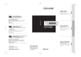 Eclipse - Fujitsu Ten CD Player CD1000 Manual de usuario