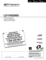 Funai TV DVD Combo LD195EMX Manual de usuario