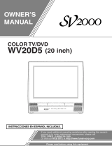 Funai TV DVD Combo WV20D5 Manual de usuario