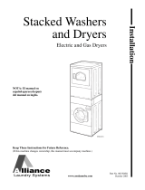 Alliance Laundry Systems Washer/Dryer Washer/Dryer Manual de usuario