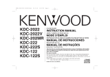 Kenwood KDC-222 Manual de usuario