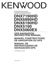 Kenwood GPS Receiver DNX5060EX Manual de usuario