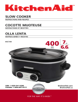 KitchenAid Slow Cooker KSC700 Manual de usuario
