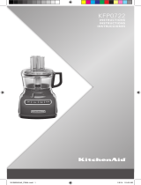 KitchenAid Food Processor KFP0722 Manual de usuario