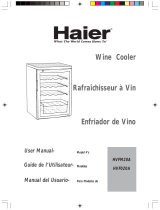 Haier Beverage Dispenser HVFM20A Manual de usuario