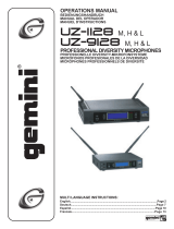 Gemini UZ-1128 Manual de usuario