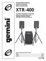 Gemini XTR-400 Manual de usuario
