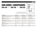 Gemini Speaker System GSM-1585 Manual de usuario