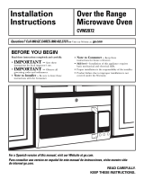 GE Cafe Series Microwave Oven CVM2072 Manual de usuario