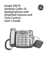 GE Telephone 0001957 Manual de usuario