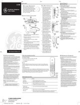 GE Telephone 2-9180 Manual de usuario