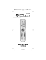GE Universal Remote RM94940 Manual de usuario