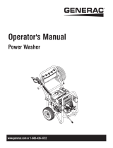 Generac Pressure Washer 6416 Manual de usuario