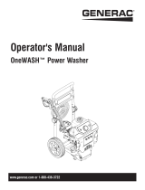 Generac Pressure Washer 6412 Manual de usuario
