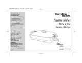 Hamilton Beach Fryer 38540 Manual de usuario