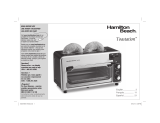 Hamilton Beach Toaster 22720 Manual de usuario