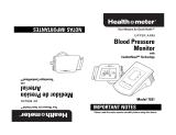 Health O Meter Blood Pressure Monitor 7631 Manual de usuario