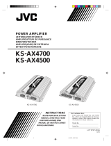 JVC Stereo Amplifier KS-AX4700 Manual de usuario