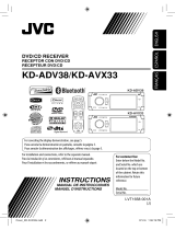 JVC Car Video System KD-AVX33 Manual de usuario