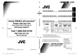 JVC KD-DV5500 - Single DIN DVD/CD/WAV/MP3/WMA iPod/HD Radio Receiver/Satellite Ready Manual de usuario
