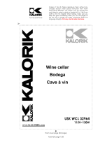 KALORIK Refrigerator USK WCL 32964 115V~130W Manual de usuario