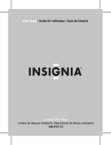 Insignia CD Player NS-P3112 Manual de usuario