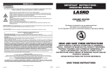 Lasko Electric Heater 5412 Manual de usuario