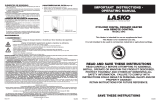 Lasko 5842 Manual de usuario