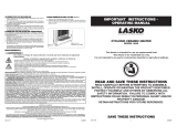 Lasko Patio Heater 5848 Manual de usuario