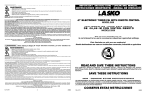 Lasko Fan 2554 Manual de usuario